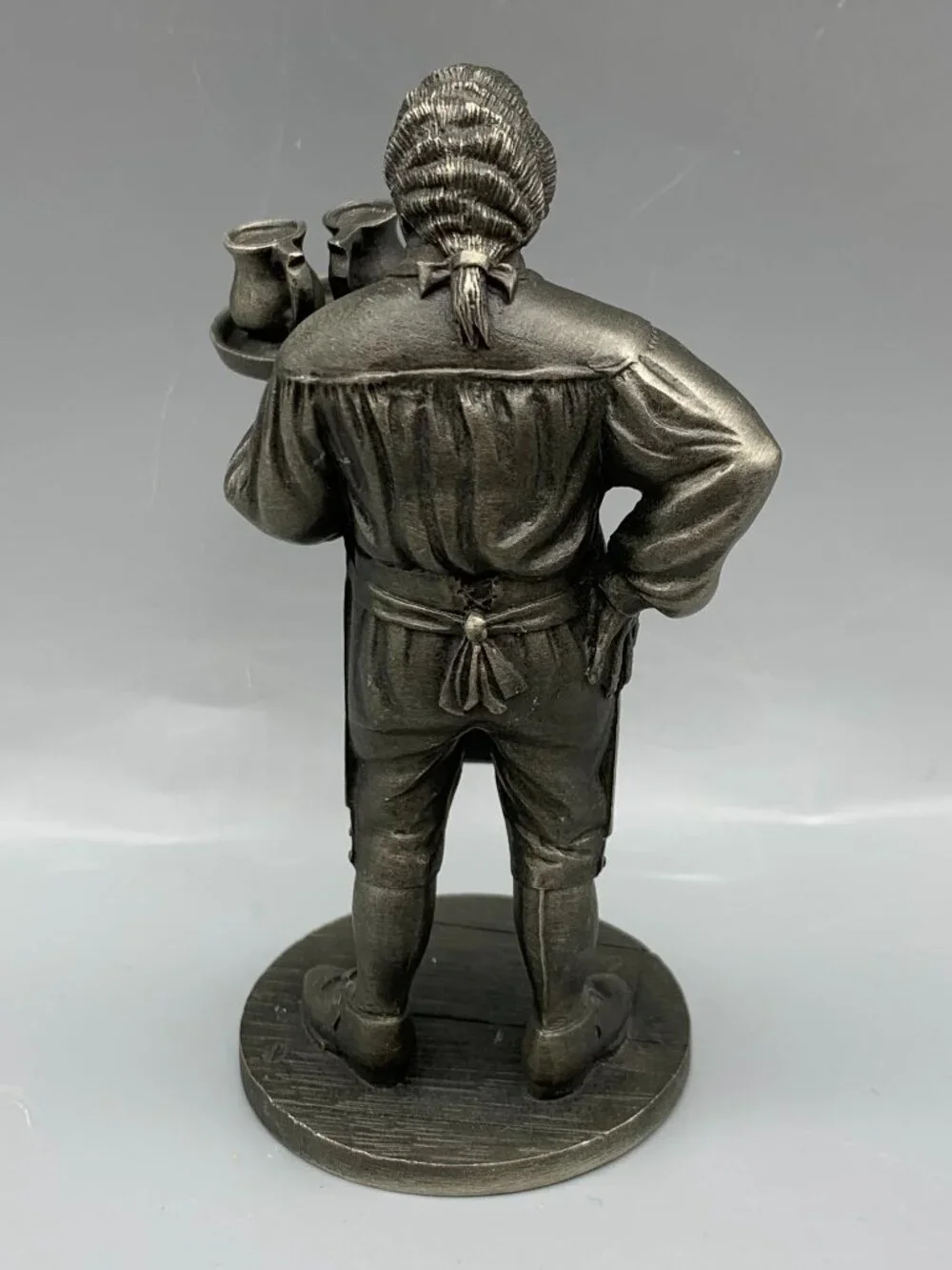 Franklin Mint 1975 Fine Pewter Figurines  The Innkeeper-Shoemaker-Blacksmith